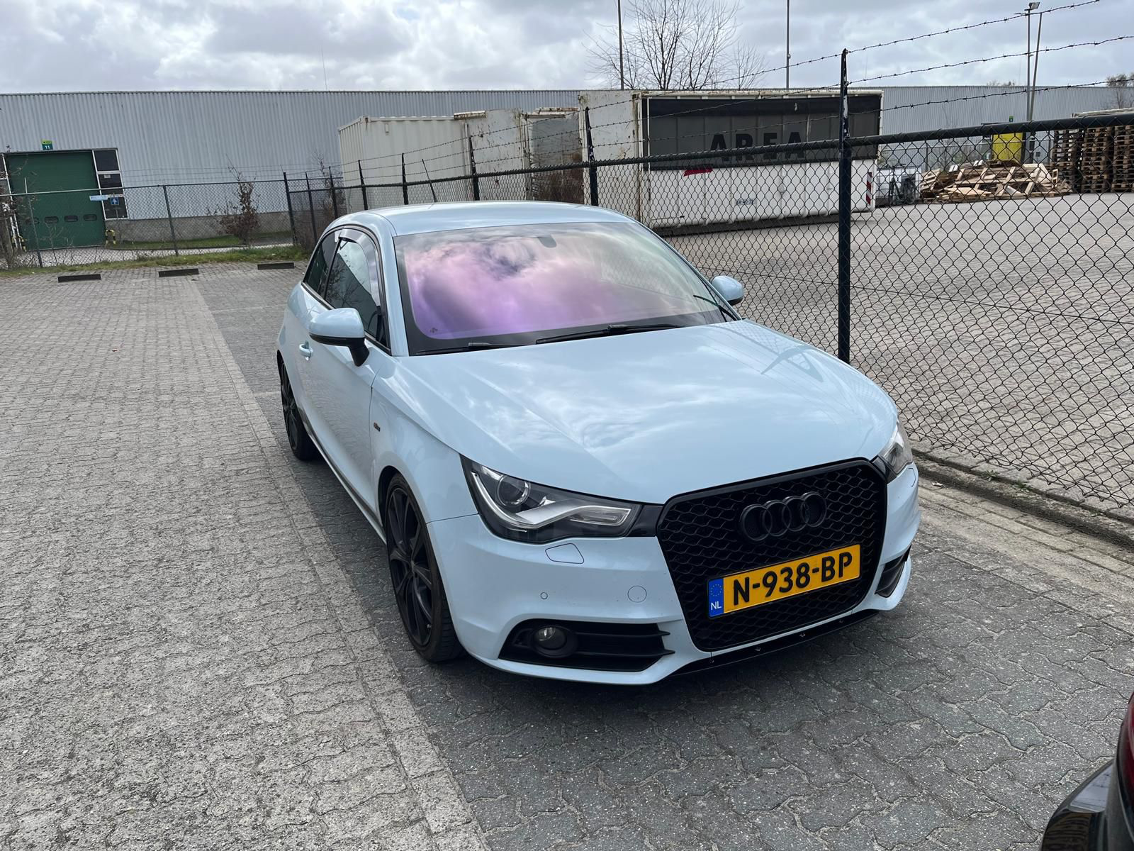 Chameleon Paars raamfolie